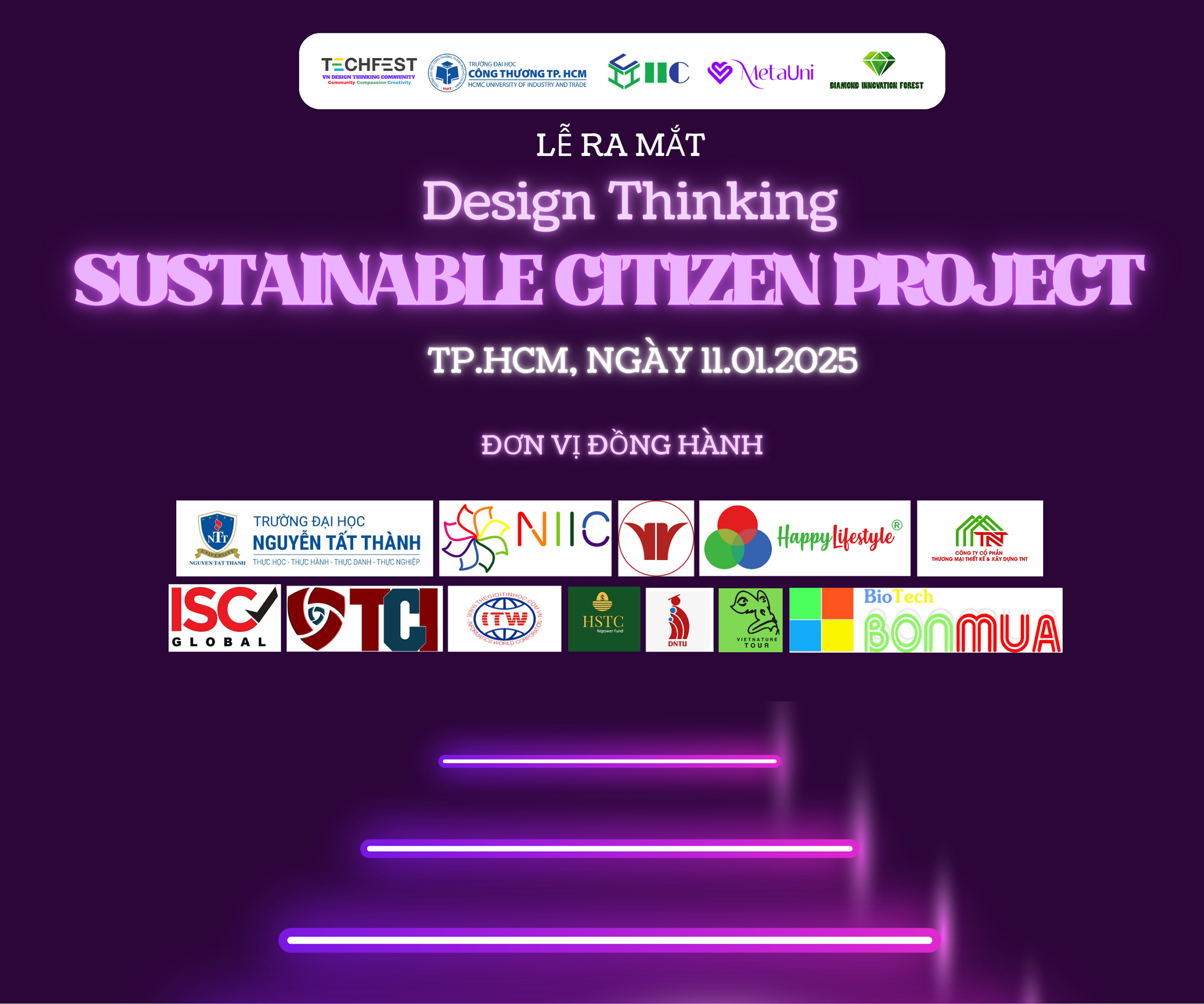 Lễ Ra mắt Dự án Công dân Bền vững – Design Thinking Sustainable Citizen Project (DSCP) và Life Redesign Program (LRP)